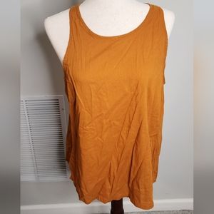 Old Navy Mustard Yellow Tank Top Size Large